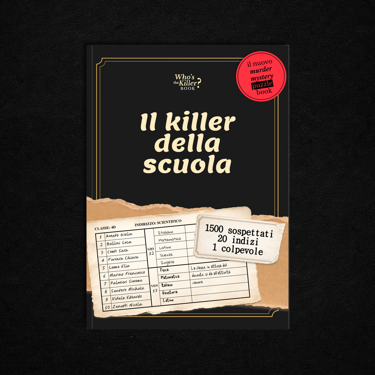Il killer della scuola - Who's the killer? Book
