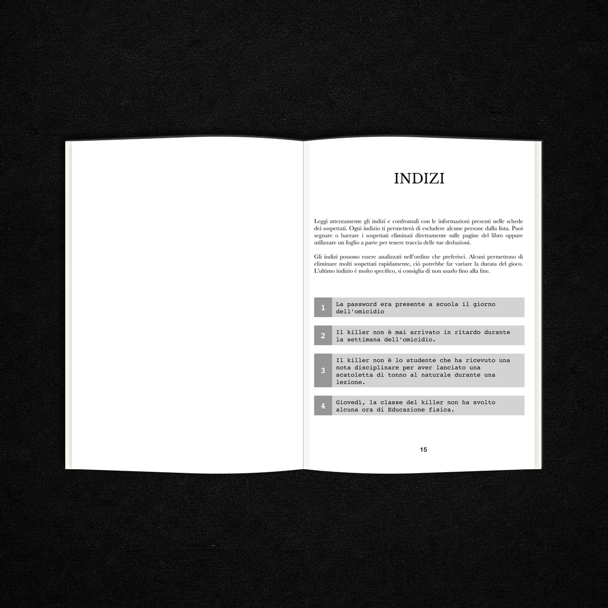Il killer della scuola - Who's the killer? Book