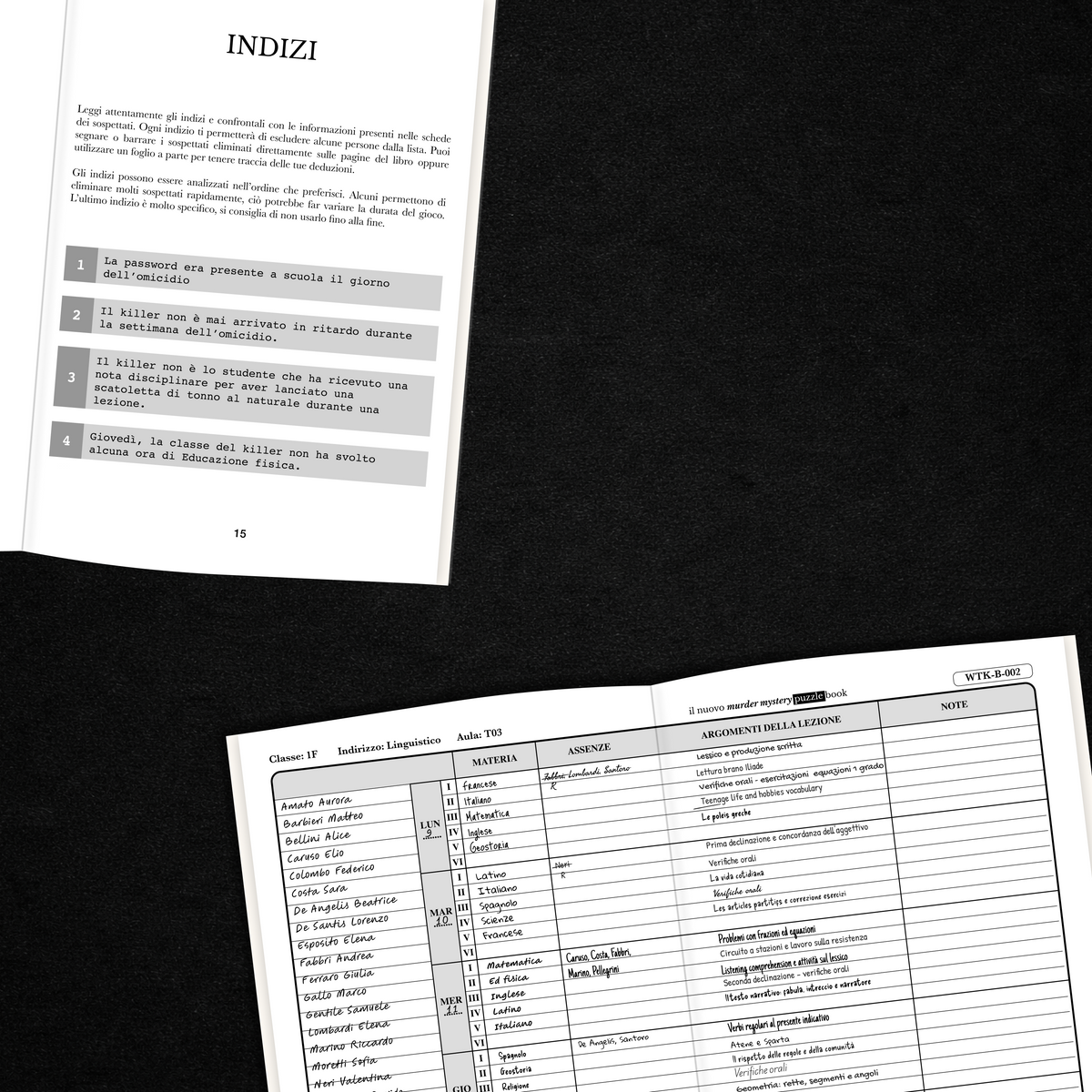 Il killer della scuola - Who's the killer? Book